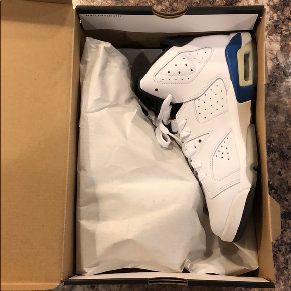 Air Jordan 6 Sport Blue GS - Picture 6 of 8